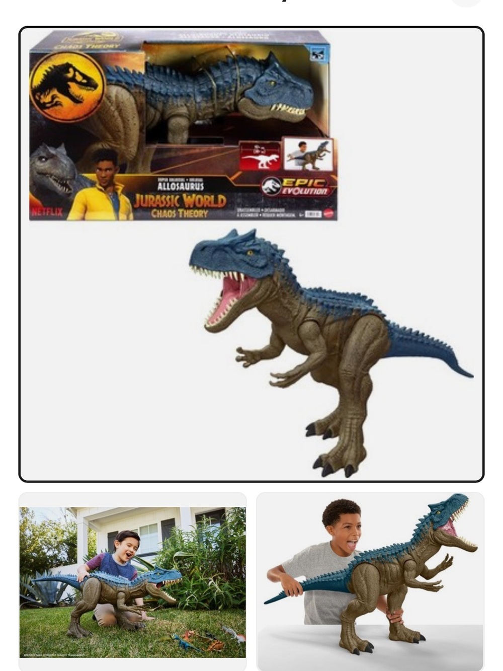 Jurassic World Super Colossal Allosaurus Dinosaur